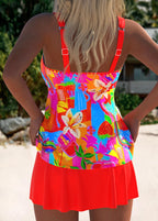 Eleanor | Elegancki Kwiatowy Tankini do Kąpieli