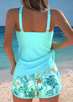 Barbara | Elegancki tankini z motywem oceanicznym