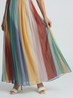 Serene | Lekka maxi sukienka w paski