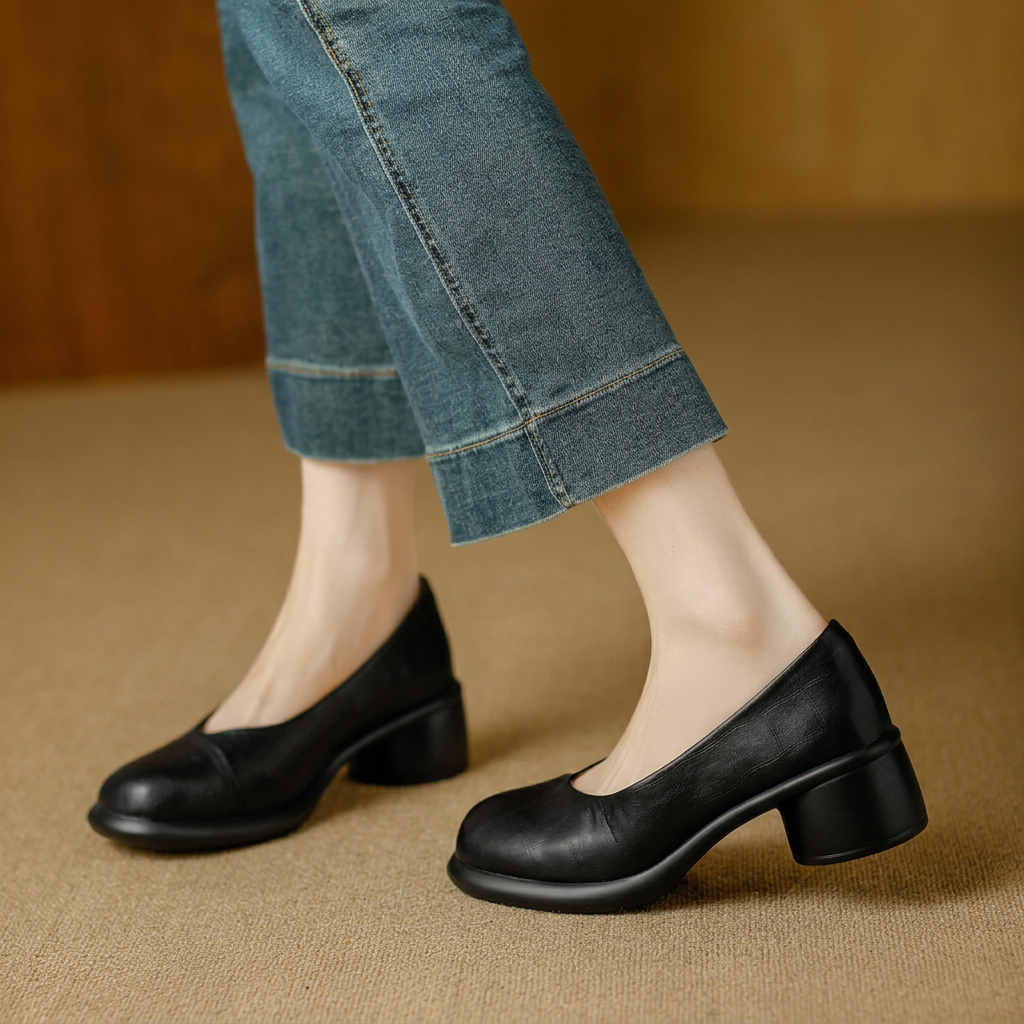 Christina Block Heels