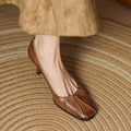 Marisol Pumps with Square Toe
