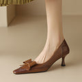 Célora Leather Stiletto Heels