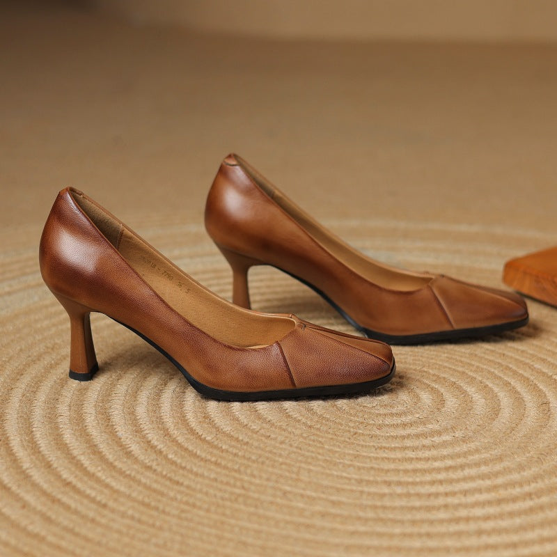 Marisol Pumps with Square Toe