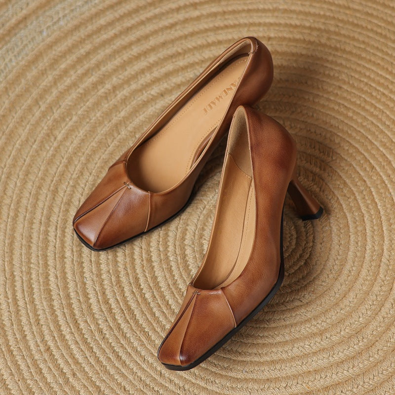 Marisol Pumps with Square Toe