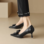 Célora Leather Stiletto Heels
