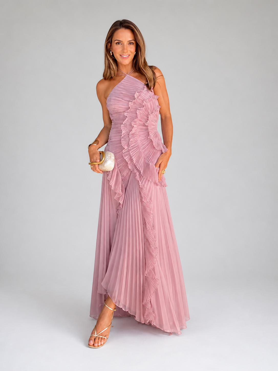 Harper | Halter Maxikleid Dress