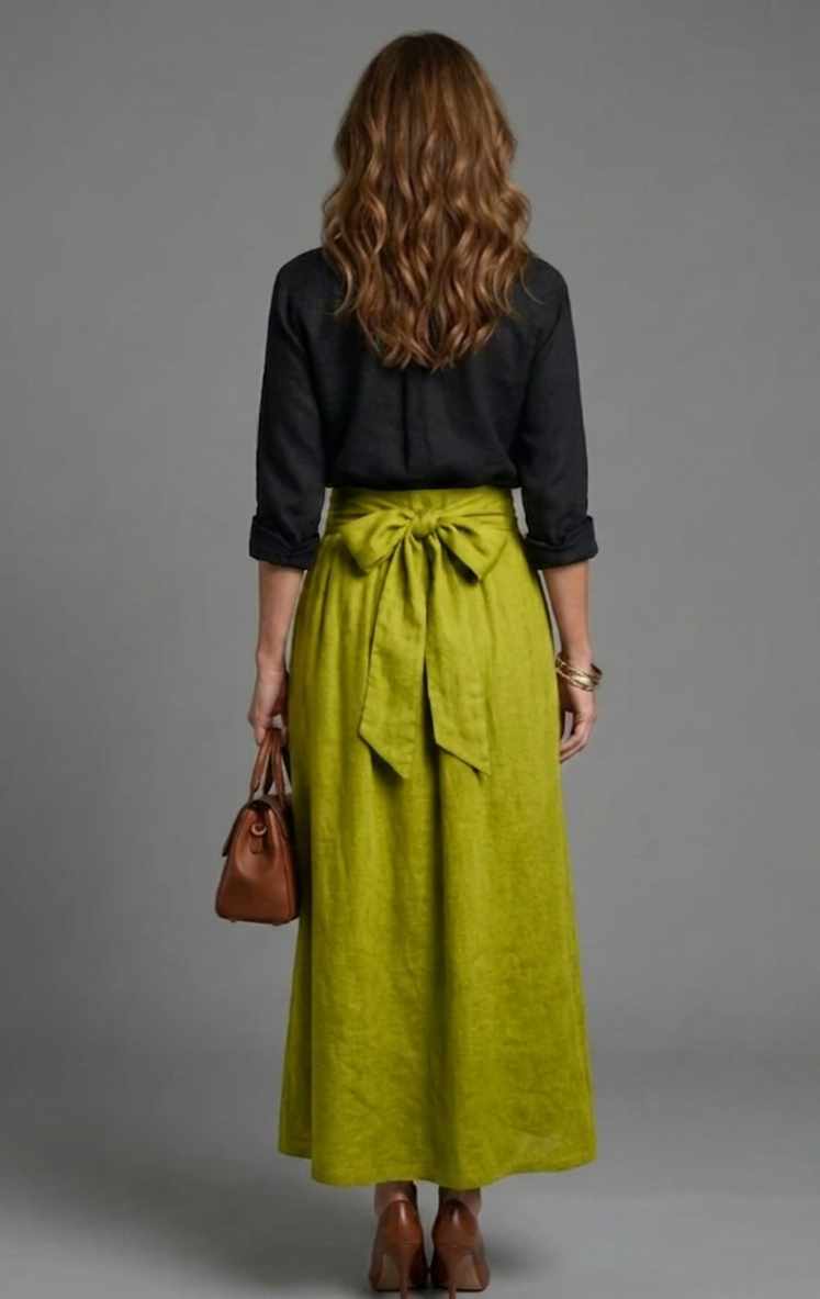 Vera | Midi Blouse and Skirt Set