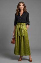 Vera | Midi Blouse and Skirt Set