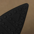 Calenne Leather Wedge Heels