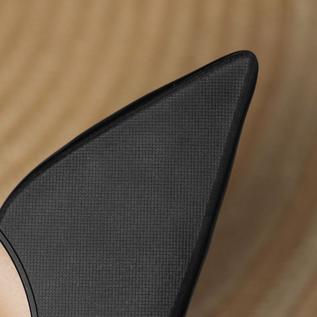 Ceyra Leather Wedge Shoes