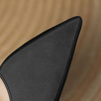 Ceyra Leather Wedge Shoes