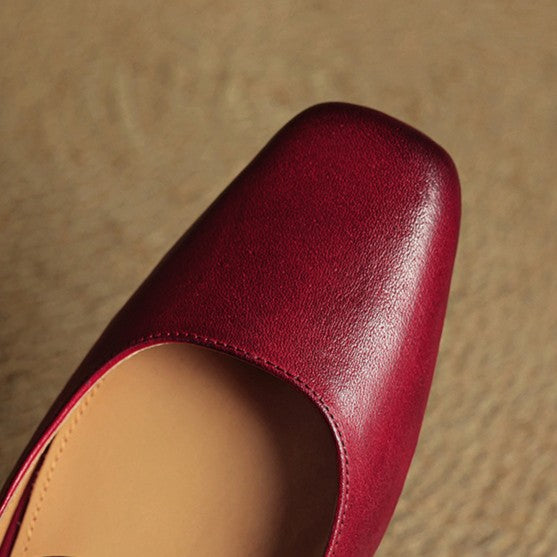Meyra Leather Slides