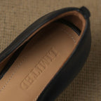 Calenne Leather Wedge Heels