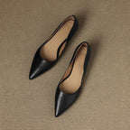 Arla Genuine Leather Ballet Flats