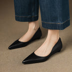 Arla Genuine Leather Ballet Flats