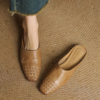 Viola Leather Mules