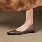 Arla Genuine Leather Ballet Flats