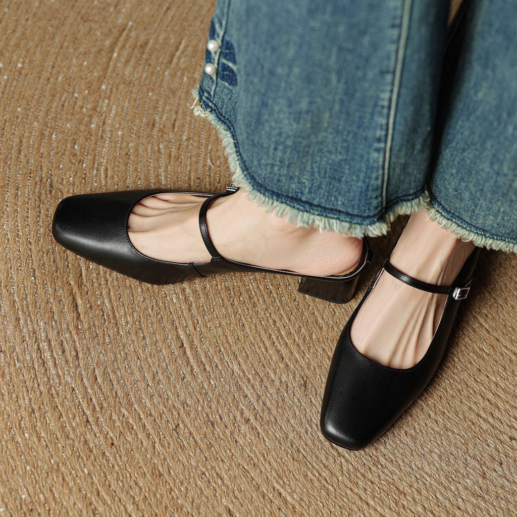 Meyra Leather Slides
