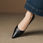 Arla Genuine Leather Ballet Flats