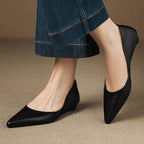 Arla Genuine Leather Ballet Flats