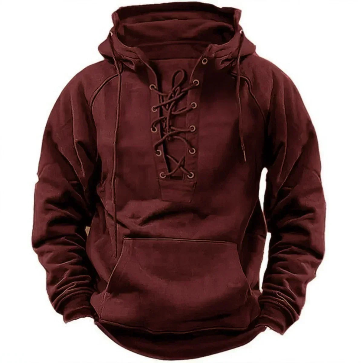 Aurea™ | Solidny Hoodie z Sznurkiem