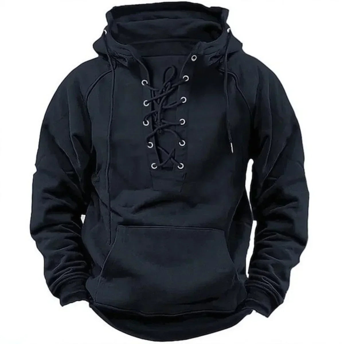 Aurea™ | Solidny Hoodie z Sznurkiem