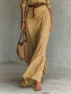 Marie | Maxi Dress with Reversible Design and Long Sleeves
