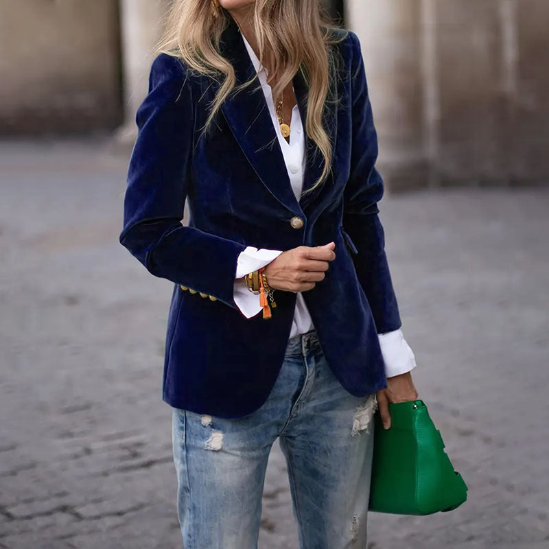 Astrid | Premium kurtka sztruksowa w ponadczasowym stylu