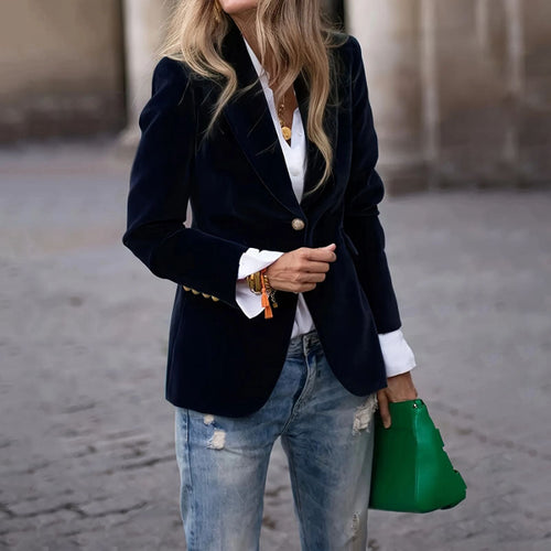 Astrid | Premium kurtka sztruksowa w ponadczasowym stylu