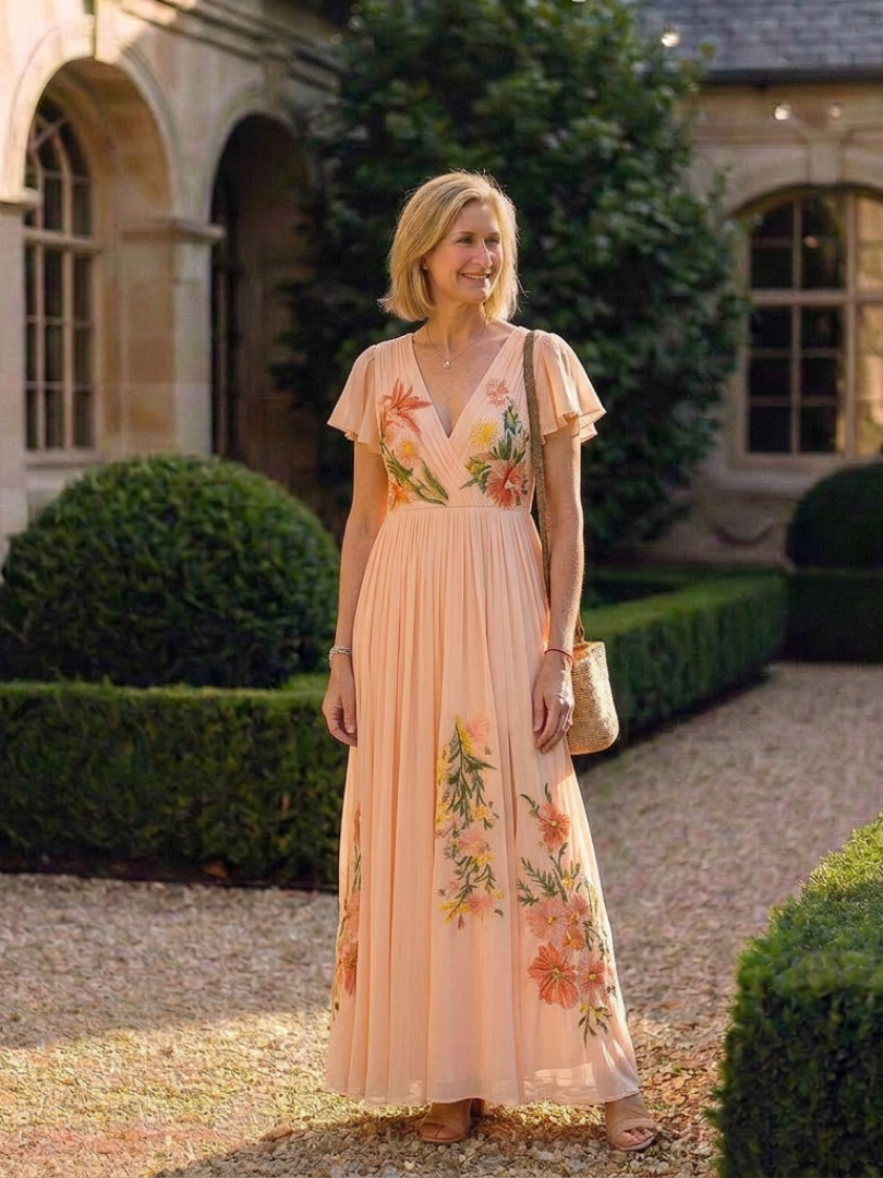 CALISTA | Floral Maxi Dress