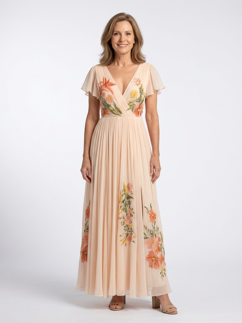 CALISTA | Floral Maxi Dress