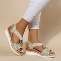 Zara | Stylowe Sandały na Platformie