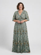 EVADNE | Floral Maxi Dress