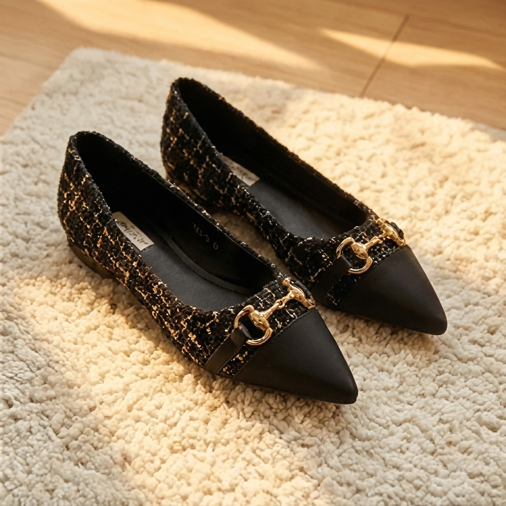 Tweed Baleriny Verona