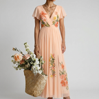 CALISTA | Floral Maxi Dress
