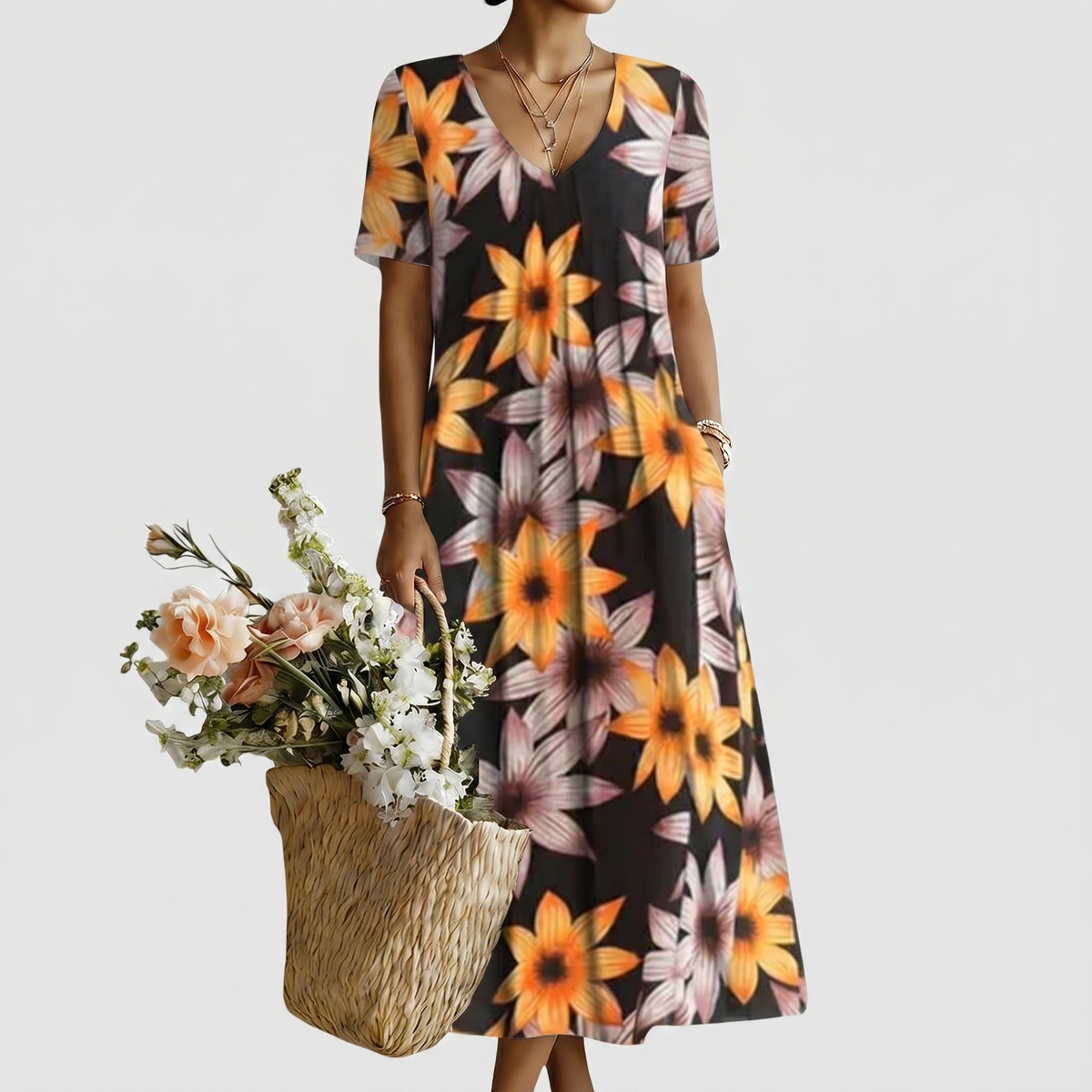 OLYVERRAH | ELEGANCKA SUKIENKA