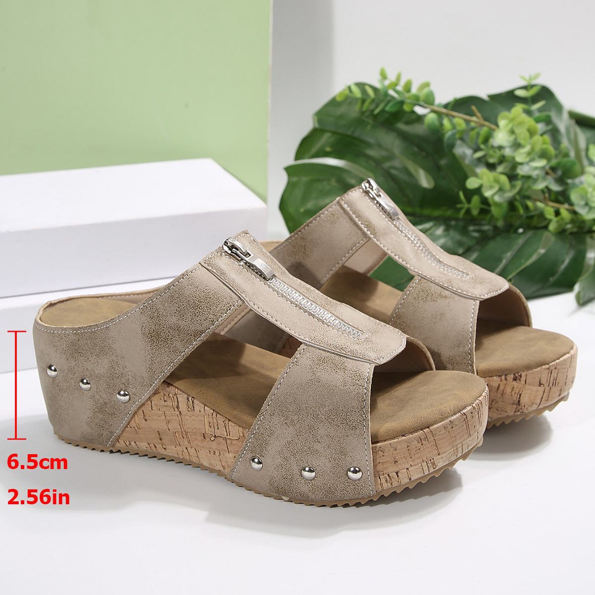 Kiara | Eleganckie Sandały na Koturnie