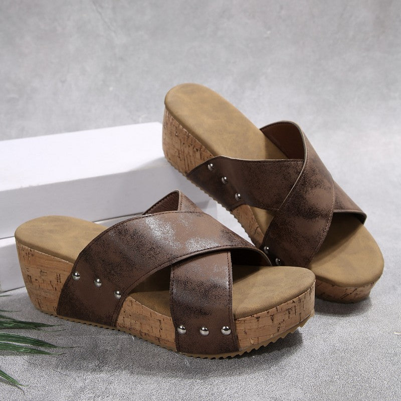 Mila | Bohemian Wedge Sandals